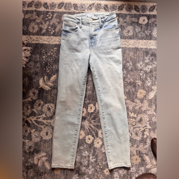 Good American Denim - Good American Light Blue Skinny Jeans